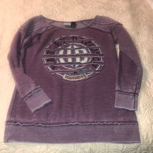Harley-Davidson purple non hooded sweatshirt